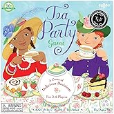 eeBoo: Tea Party Spinner Game, Develops Patience and Social Skills for Children, 2 to 4 Players, 15 to 30 Minute Play Time, f