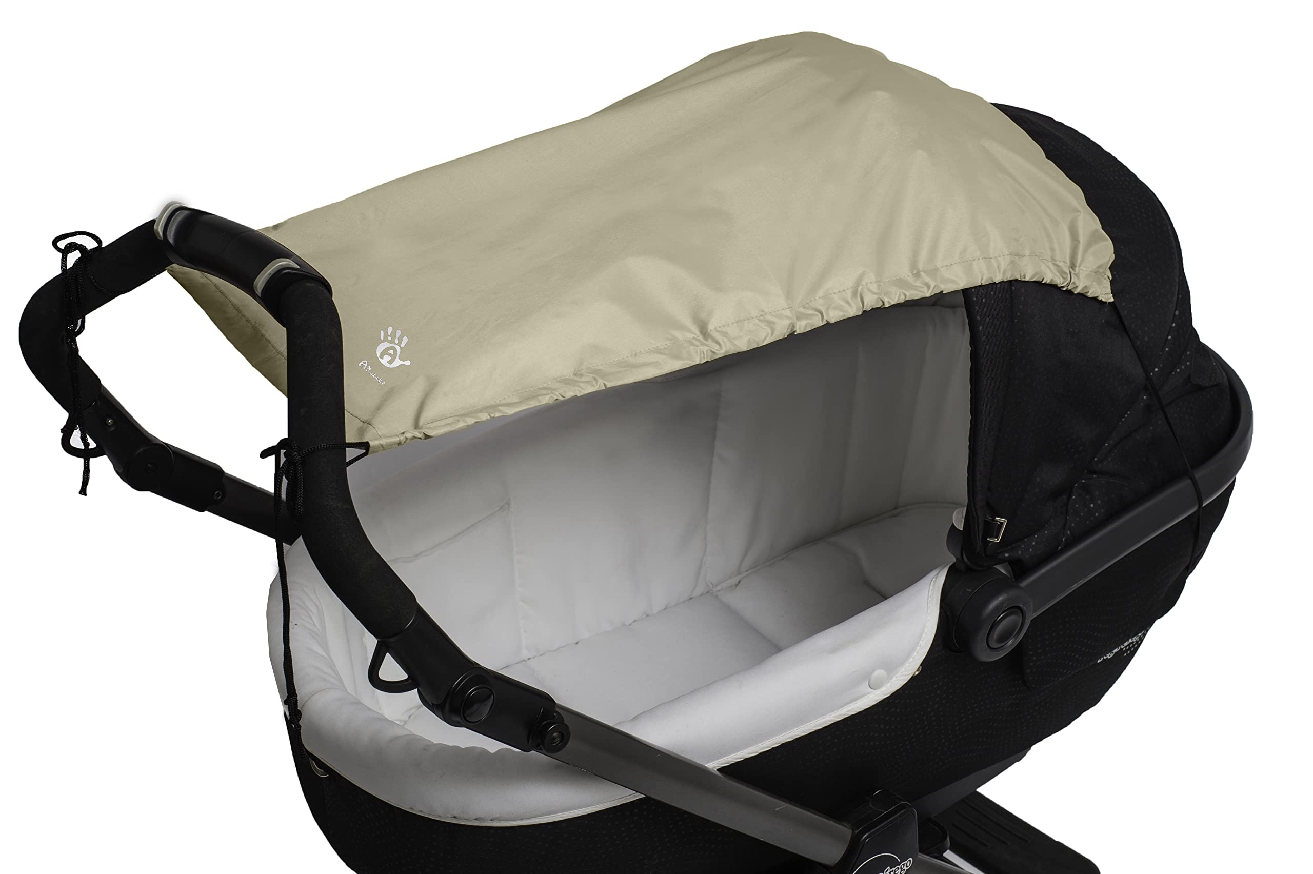 AltaBeBe Baby Sunshade with UV Protection for Pram/Stroller (Beige)