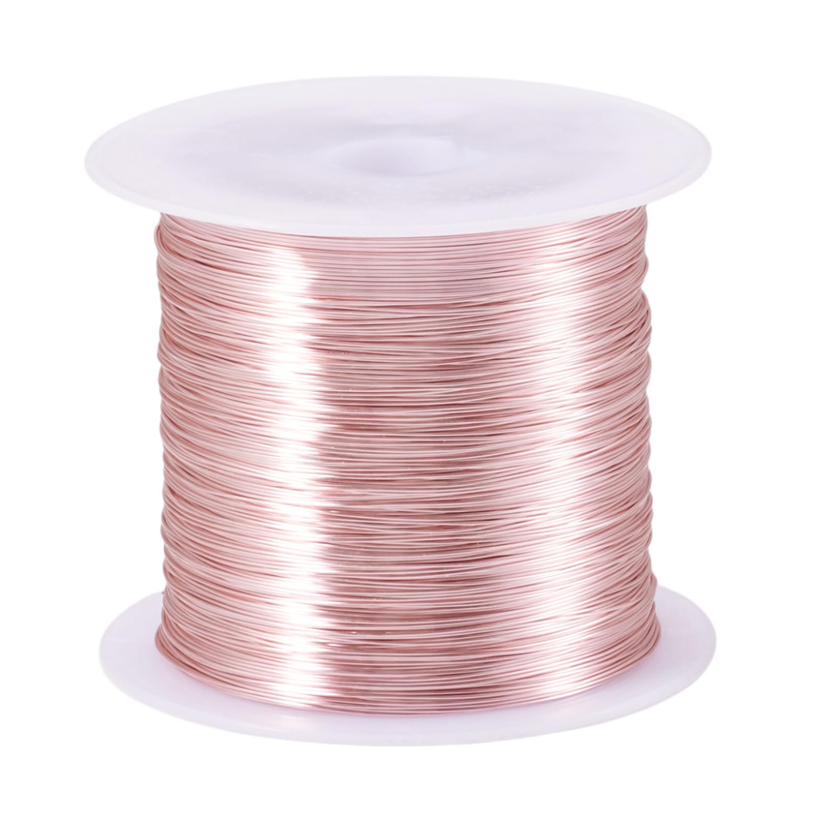 Beadthoven 28Gauge/0.3mm Tarnish Resistant Copper Wire 236 Ft/72M Bendable Metal Wires Rose Gold for Jewelry Wrapping Beading Sculpture Crafts