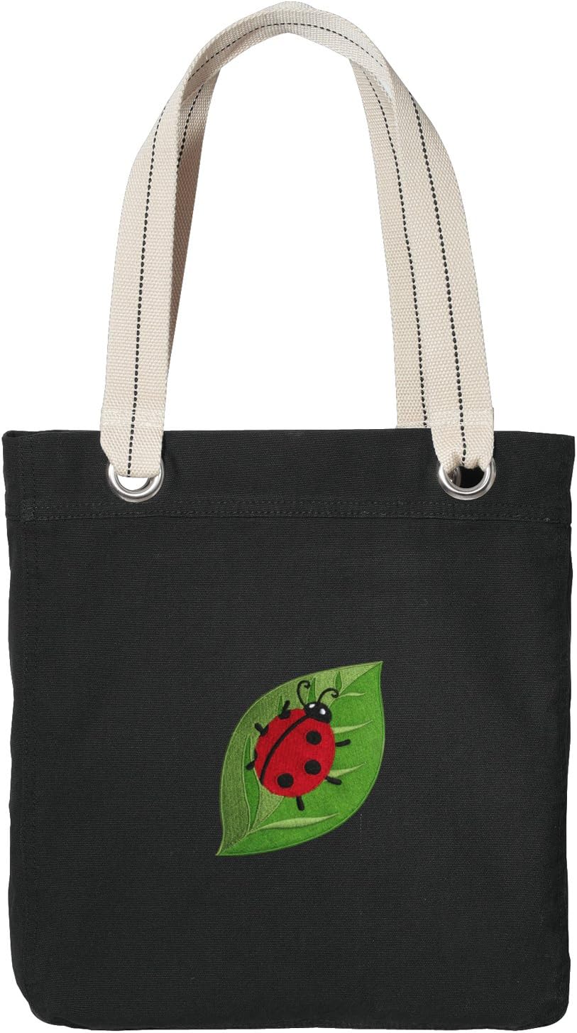 ladybug tote bag