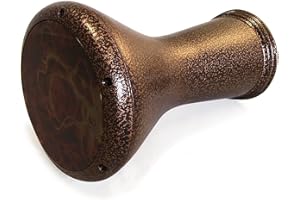 17" Percussion" Gawharet El Fan Pro Metal Darbuka Drum Doumbek (Copper + Remo Orange Mist)