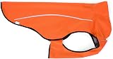 Mile High Life Dog Raincoat Adjustable Waterproof Reflective Stripe XS Orange view 7
