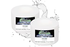 HANXER® Sundance 6540-502 Hot Tub Filter Cartridge Replaces for FC-2812, Sundance Series 850 780, PPS750, PSD25-6, PP2002, AK-6540502, Inner Pre Filter Disposable for Spa, 2 Pack