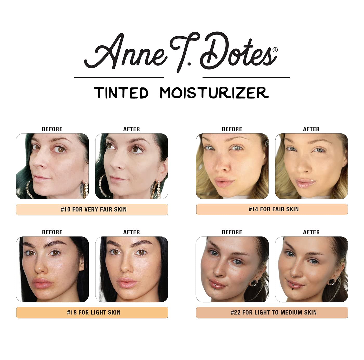 theBalm Anne T. Dotes Tinted Moisturizer #22 - Light to Medium