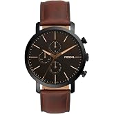 Luther Chronograph Brown Leather Watch