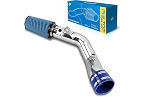 PHILTOP 3.7" Cold Air Intake Kit System Compatible with Ford F250/F350/F450/F550 Super Duty 2003 2004 2005 2006 2007 V8 6.0L, Excursion 2003-2005 V8 6.0L Engines, High Performance, Blue