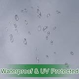 OKPOW Cantilever Parasol Cover Waterproof 280cm H 81cm Middle 30-45cm view 3