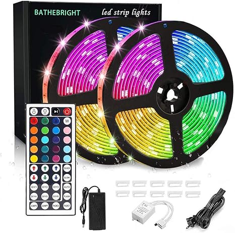 barra de luz led con 44 botones