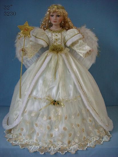 porcelain dolls with angel wings