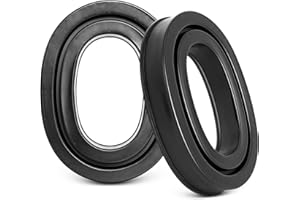 G GVOEARS Gel Ear Pads for 3M WorkTunes Connect Hearing Protector, Gel Ear Seals for X1A-X5A Headsets, Cooling Gel Ear Pads Earmuff Cushions Compatible with ZOHAN EM042/ 033
