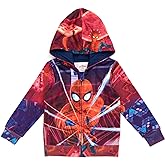 Marvel Spider-Man Fleece Zip Up Cosplay Hoodie Toddler to Big Kid