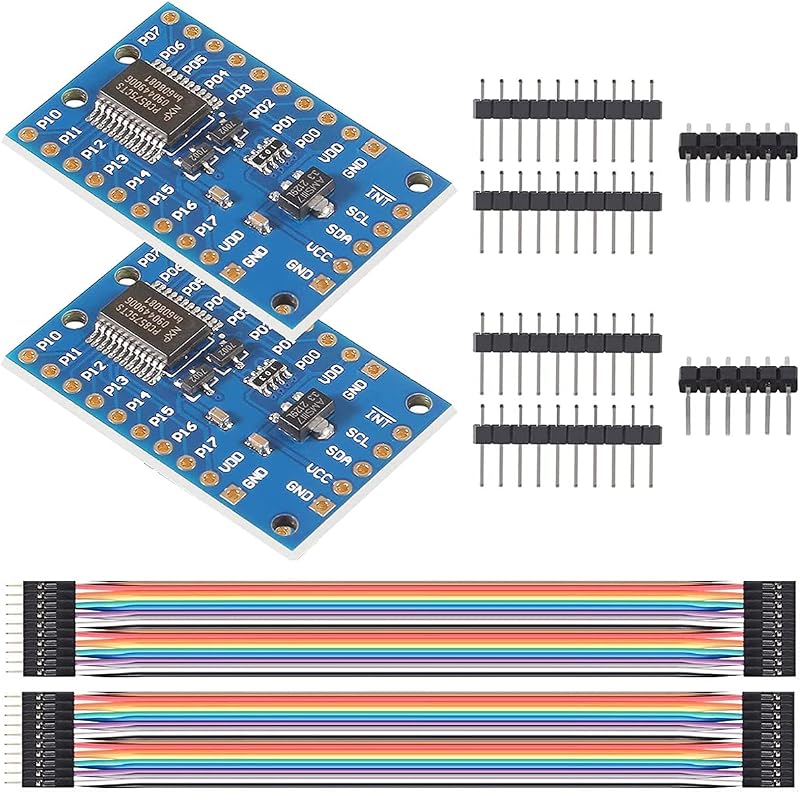 Youmile 2x PCF8575 IO Expander Module I2C to 16-Bit I/O Extension for Arduino