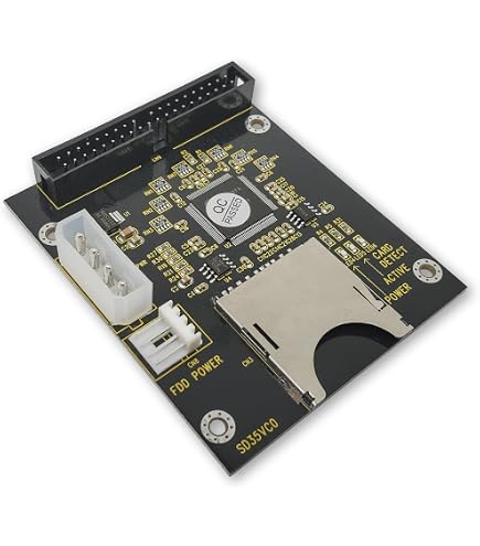 Amazon.com: 5V for SD Card Module to IDE3.5 40 Pin Disk Drive