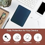 HoYiXi 6.8/7 Inch Ereader Sleeve Case Blue for Paperwhite 2021-2024 & Kobo view 5