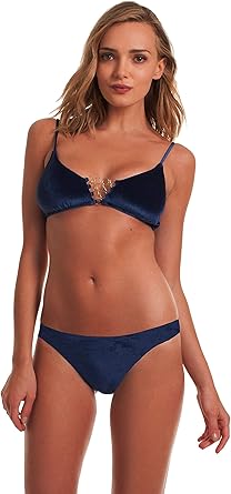 velour bikini set