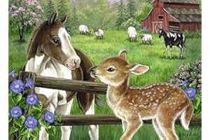 Ravensburger New Neighbors 60 Piece Jigsaw Puzzle for Kids – Every Piece is Unique, Pieces Fit Together Perfectly