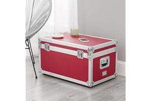 DormCo VIN Armored Trunks - Cherry Red