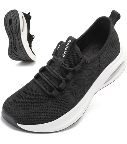 Amazon.com | ZXVX Wide Toe Box Shoes Women Non-Slip Wide Width
