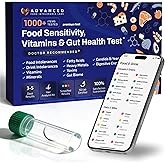 AFIL Food Sensitivity Test kit - 1000+ Foods, Drinks, Vitamins &amp; Gut Health | At-Home Wellness Food Intolerance Test Kits for Adults &amp; Kids - Non-Invasive Wellness Indicator | 1000+ Items Premium