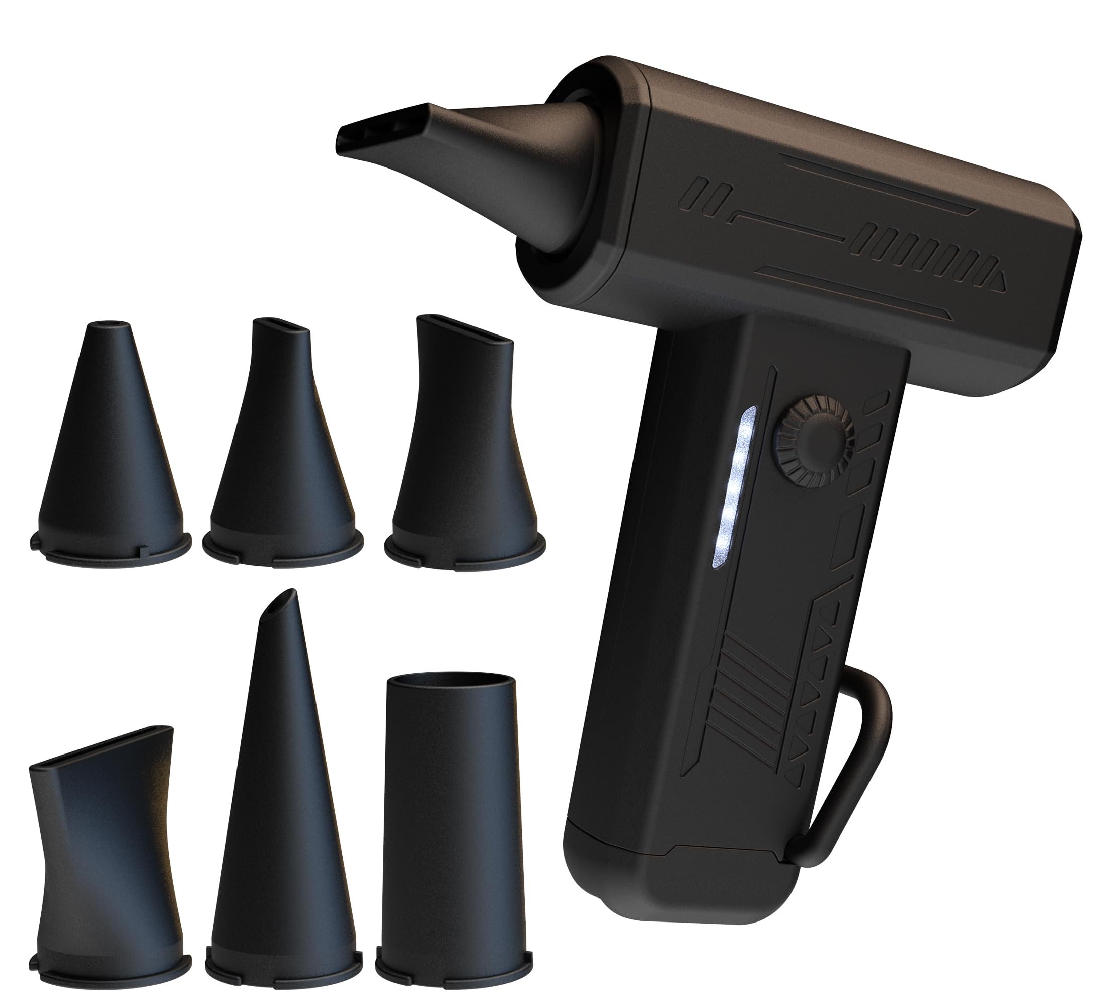 Photo 1 of NISITEM 6-Nozzle Cordless Art Blower - Variable Speed for Resin, Acrylic Pouring & Dutch Pours, Lightweight & Floetrol Compatible