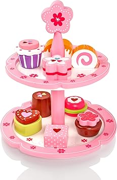 wooden cupcake toy