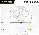 Cressi Marea Jr Snorkeling Set 7 13 Years Made in Italy Premium Colorama view 5