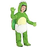 Hatching Turtle Toddler Costume - Jumpsuit, Mitts, Foot Covers