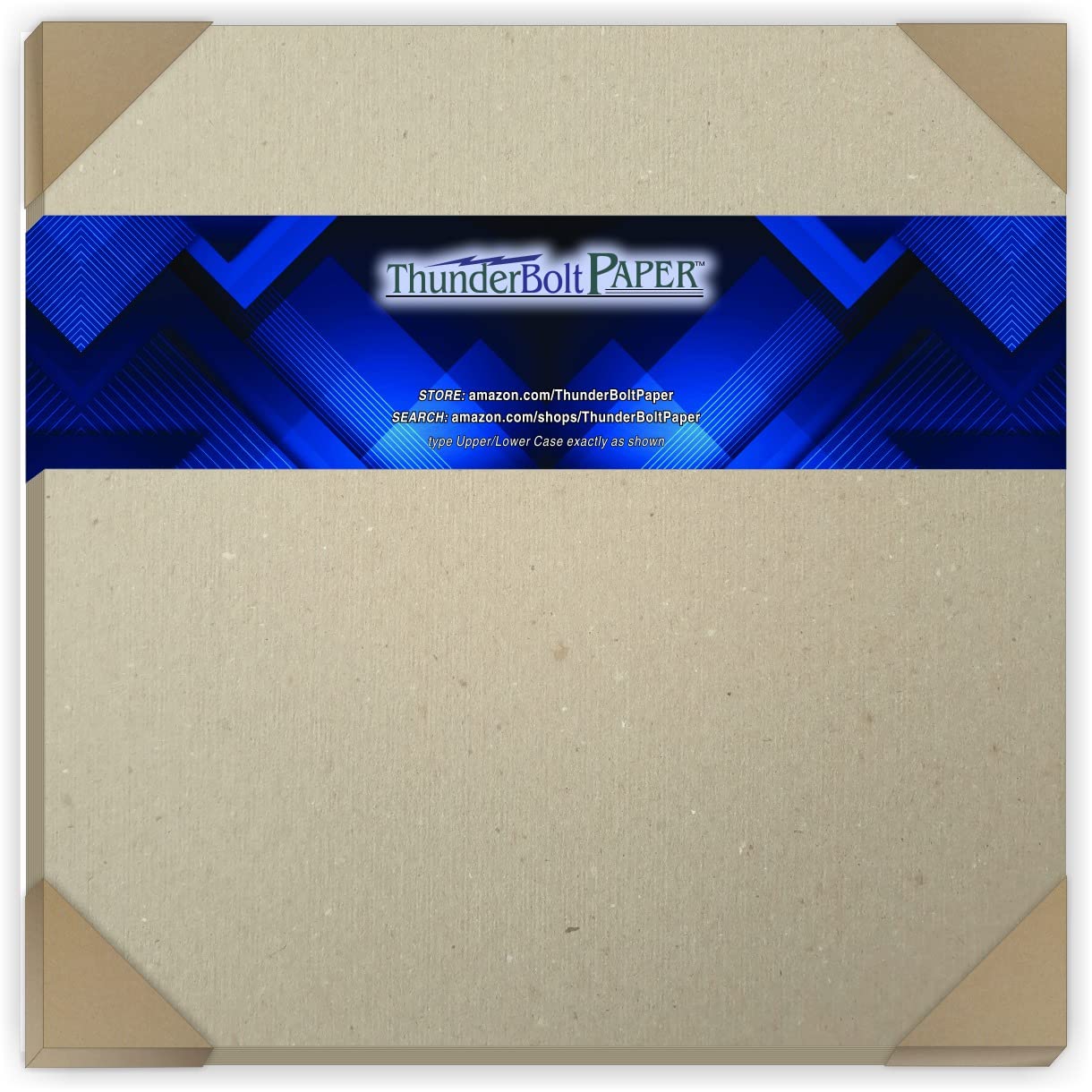 25 Sheets Chipboard 46pt (Point) 12 X 12 Inches
