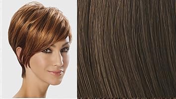 Amazon Com Hairdo Angled Cut Short Comfort Cap Wig Chestnut By