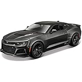 Maisto 1:24 Scale Assembly Line 2017 Chevrolet Camaro ZL1 Die-Cast Vehicle, Black