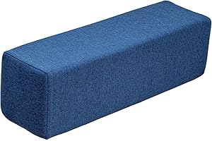 Generic Couch Arm Rest Pillow Armrest Pillow with Washable Pillowcase Gift Headboard Elbow Support Sponge for Bed Living Room