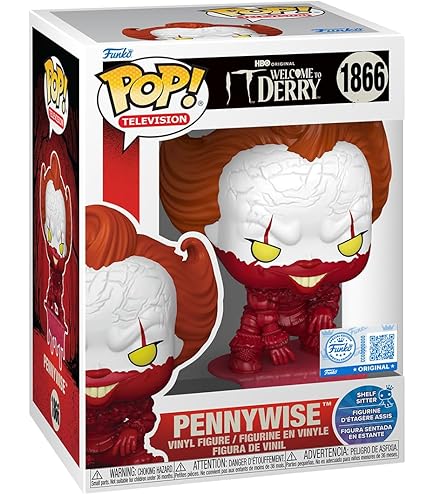 Amazon.com: Funko Pop! Movies: IT - Pennywise Dancing Glow-in-The