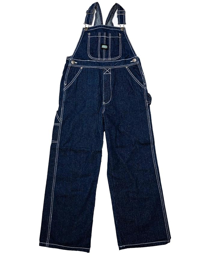 Lakin McKey Key Soft Washed Youth Bib Overall Size 8
