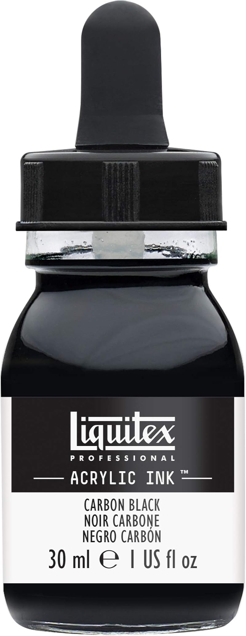 Liquitex 4260337 Liquid Professional Acrylic Paint Ink 30 ml Carbon Black