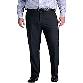 Haggar Mens Premium Comfort Dress Pant-Straight Fit Flat Front (Regular and Big & Tall Sizes)