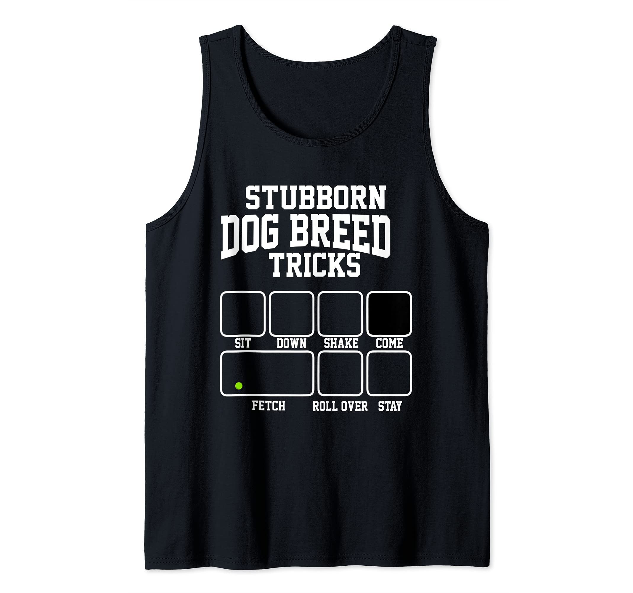 Stubborn Unicorn Tricks Rainbow Unicorn Tank Top