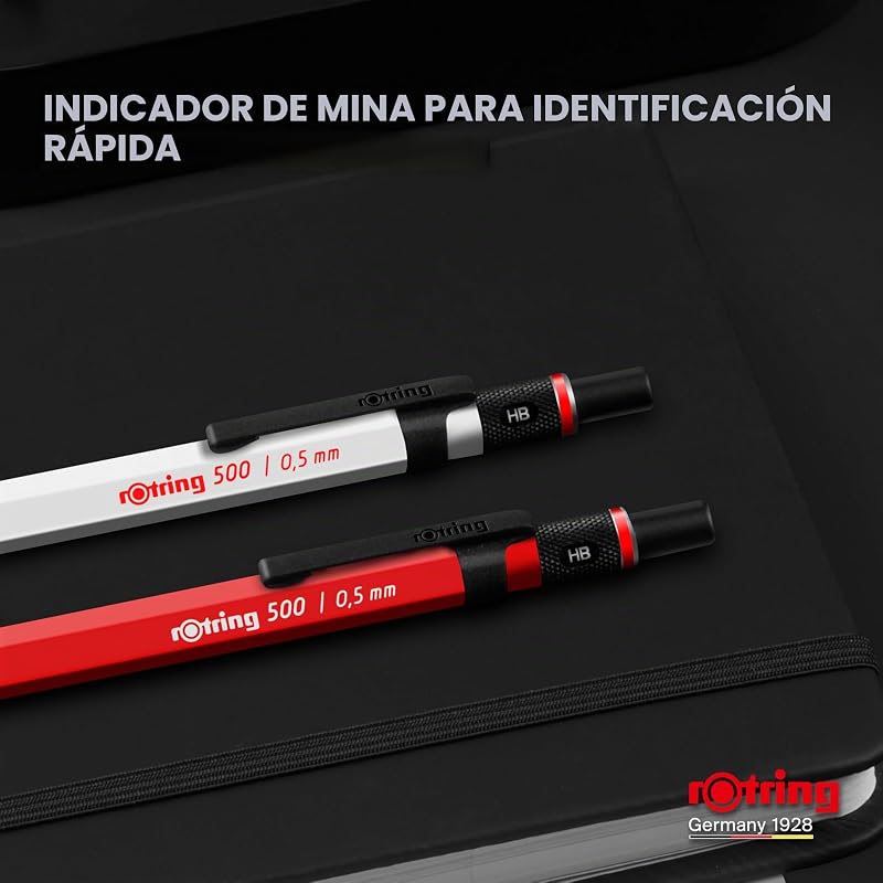 Lapiseira rotring 500 | 0,5 mm | corpo verde