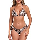 RELLECIGA Women's Wavy Bikini Set