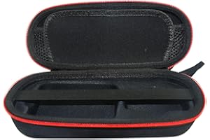 HANZHIQIANG Hard Carrying Case Travel Case for DJI Mic/BOYAMIC/BOYAMINI/BOYA OMIC/BOYA BY-M1/BY-M3/Hollyland Lark M2/M1/C1/Neewer CM28 Wireless Lavalier Microphone and Accessory