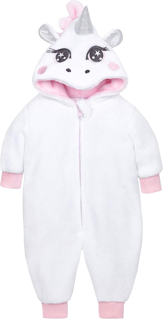 unicorn fleece onesie
