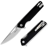 Buck Knives 239 Infusion EDC Pocket Knife, Black, 2.82 oz | 3-1/5&rdquo; Drop Point 7Cr17MoV Steel Blade, Aluminum Handle, Folding Knife with Clip for Everyday Carry