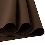 HaoFeiJH Brown Felt Fabric 36" X