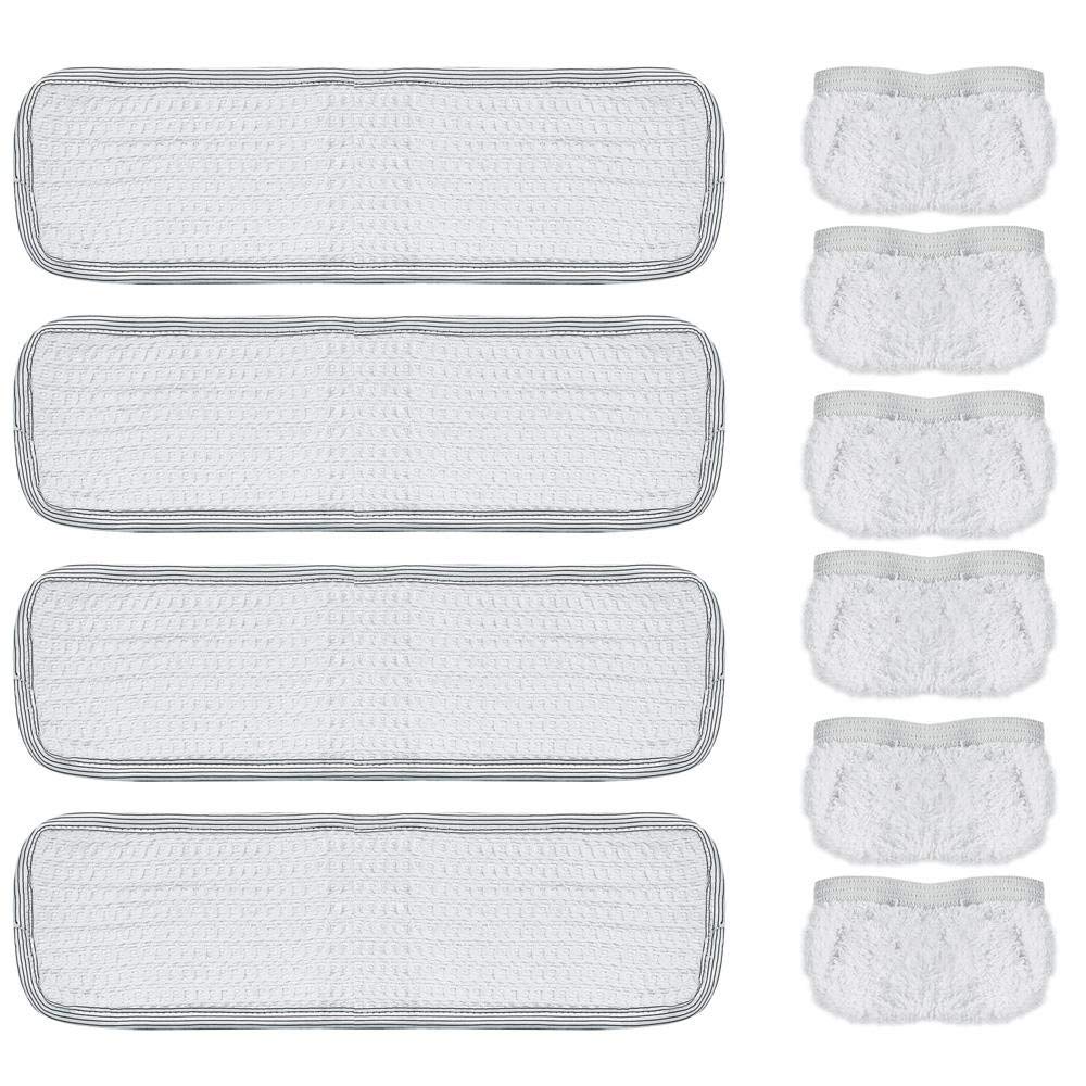 Polti PAEU0217 Original Vaporetto Smart AirPlus, Handy, Comfort Series Microfibre Kit (4 Cloths + 6 Sockettes), Cotton