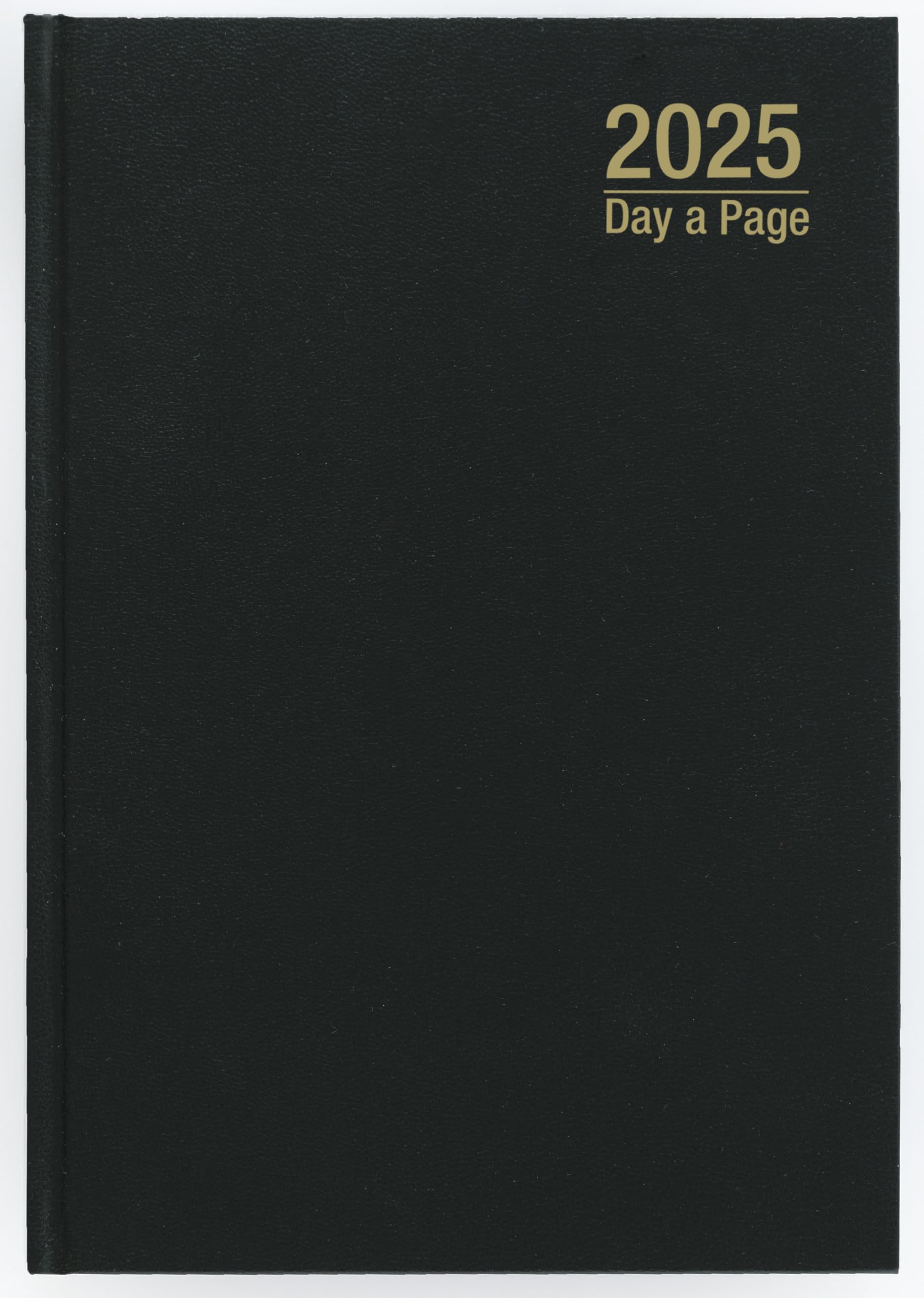 Imprint 2026 A4 Day-to-Page Diary – Premium Hardback Daily Planner with Full-Page Saturday & Sunday, Ribbon Bookmark, Organiser Layout – Large Desk Journal for Home, Office, or School (Black)