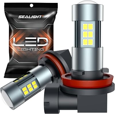 SEALIGHT H11 H8 H16 LED fog light bulbs with 360 degree illumination for cars