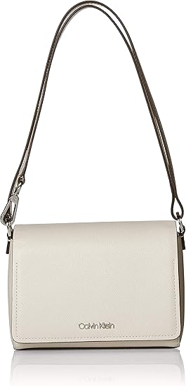 calvin klein clara leather crossbody