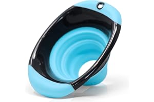 Kitchen Canning Funnel – Collapsible Silicone Food Funnel for Wide Mouth and Regular Mason Jars – Flexible Use for Coffee, Li