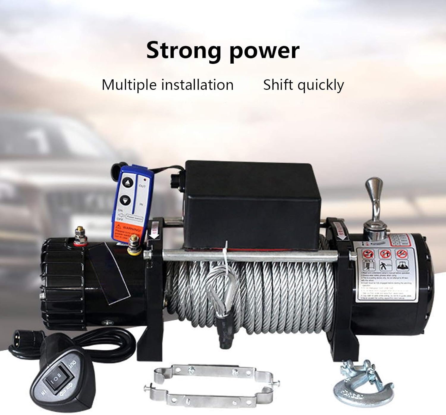 extractor de cable, cabrestante, cabestrante