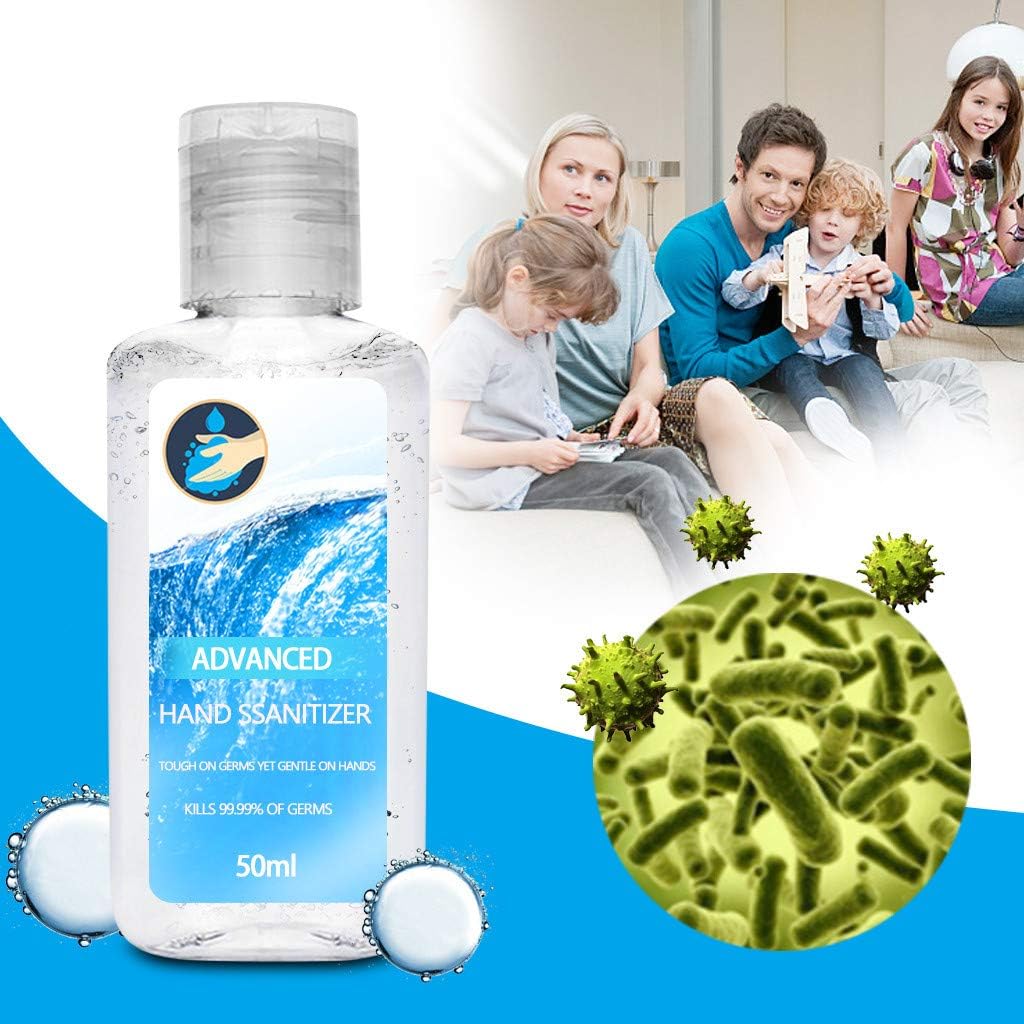 Disposable Instant Hand Sanitizer Gel,No Or Low Toxicity No Or Low Odor Sanitizers,Advanced Hand Sanitizer,Refreshing Hand Gel (B)