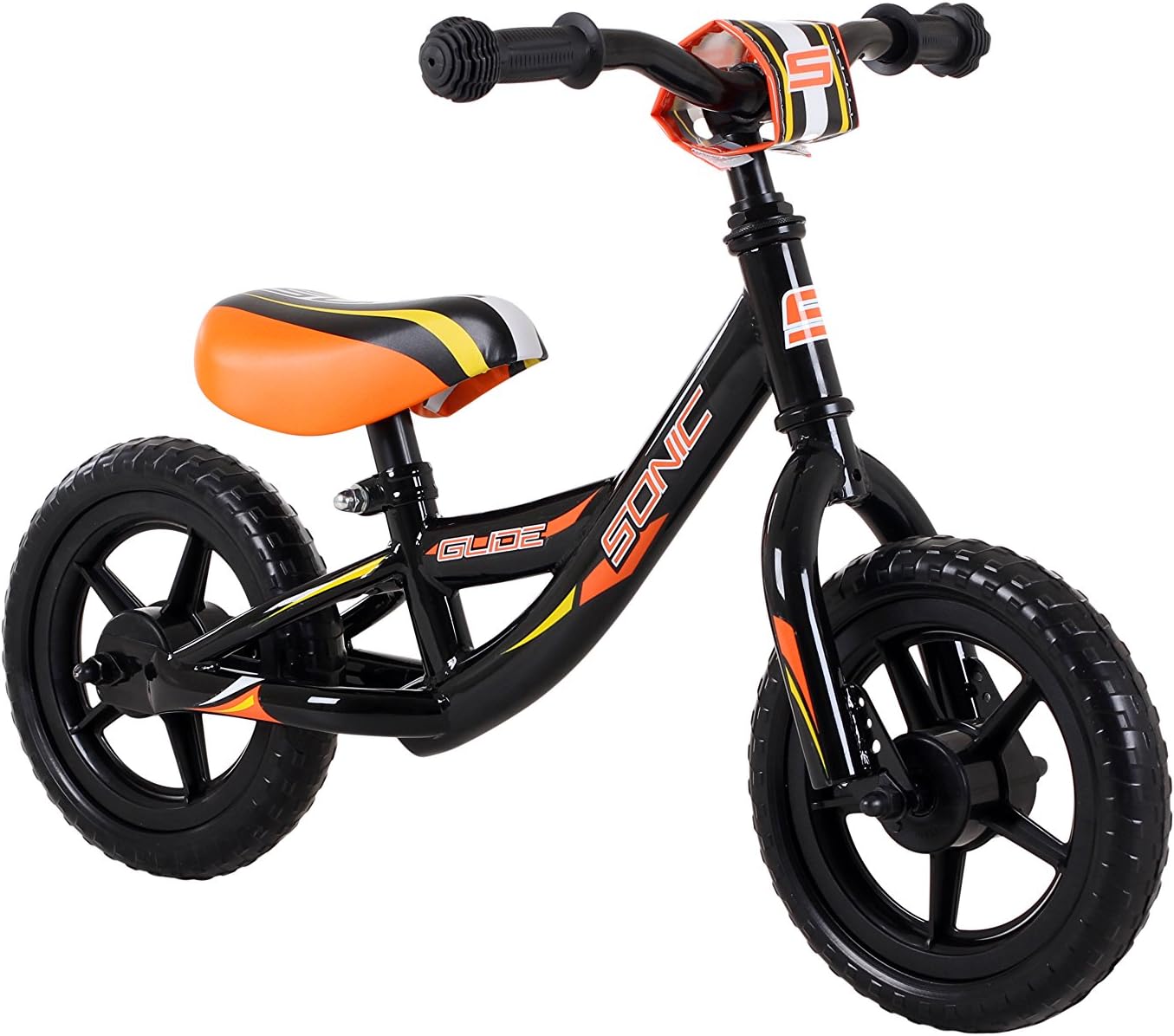 orange balance bike